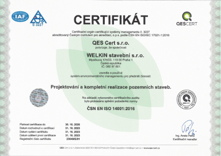 ISO 14001 CZ